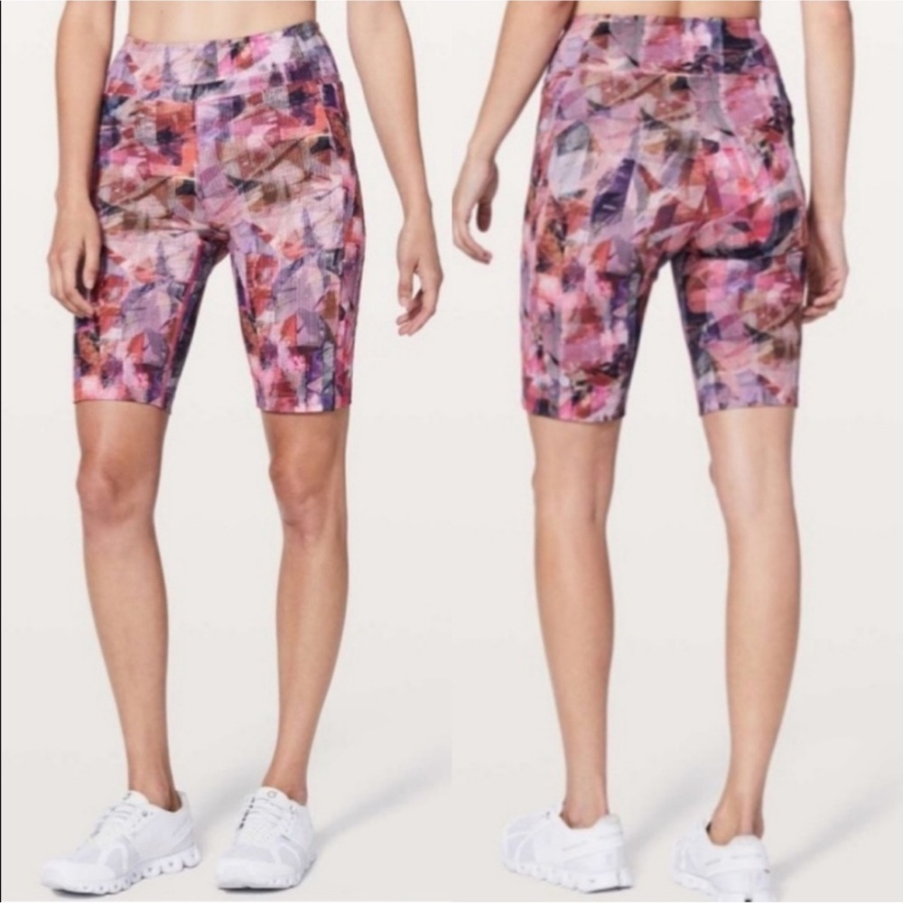 Lululemon On Pace Short 10” Sun Dazed Multi Pink Size 4
